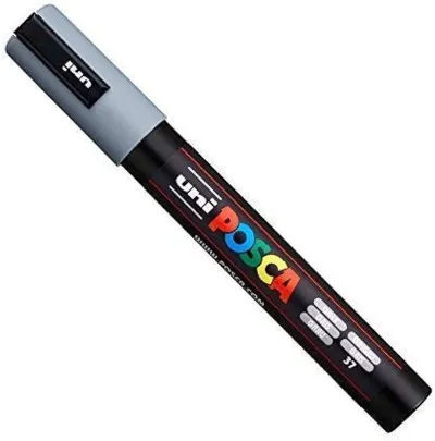 Uni-Marker Pc-5M Posca Stone Gray - 1