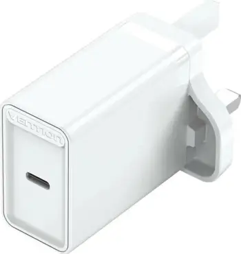 Karikues rrjeti Vention FADX0 USB-C, 20W, i bardhë