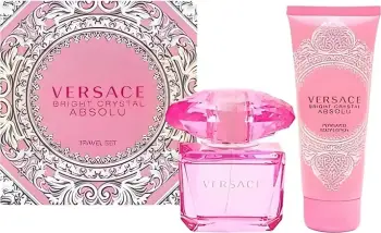 Set Eau de Parfum për femra Versace Bright Crystal Absolu 90ml + balsam trupi 100ml