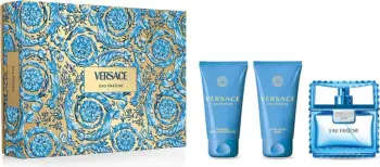 Set Eau de Toilette për meshkuj Versace Man Eau Fraiche, 50ml