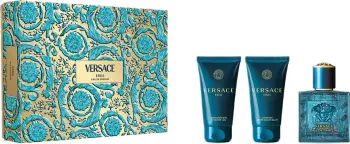 Set për meshkuj Versace Eros, EDP 50 ml + xhel dushi 50 ml + balsam pas rroje 50 ml