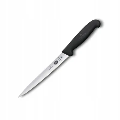 Thikë për prerje filetoje Victorinox, e zezë - 1