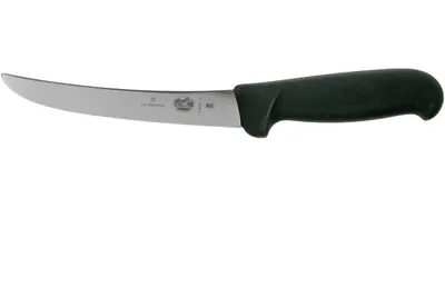 Thikë Victorinox e drejtë për prerje, Fibrox, e zezë - 1