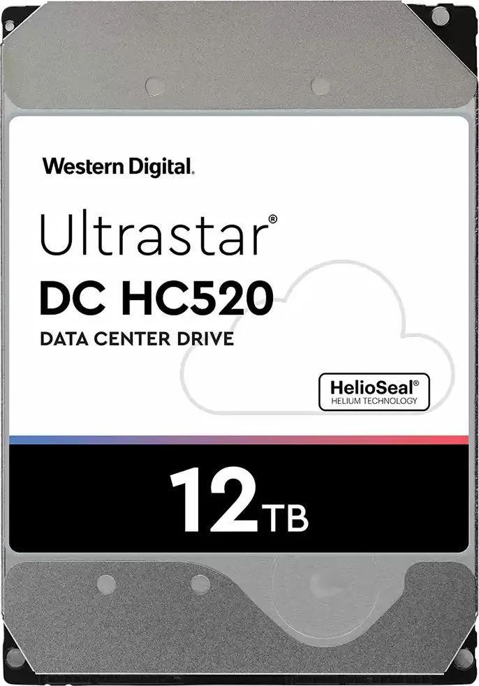 Disk për server WD Ultrastar DC HC520, 12TB 3.5'' SATA III (6Gb/s) - 1