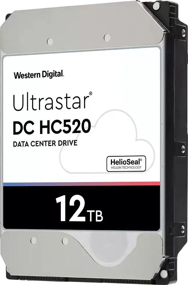 Disk për server WD Ultrastar DC HC520, 12TB 3.5'' SATA III (6Gb/s) - 2
