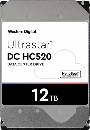 Disk për server WD Ultrastar DC HC520, 12TB 3.5'' SATA III (6Gb/s)