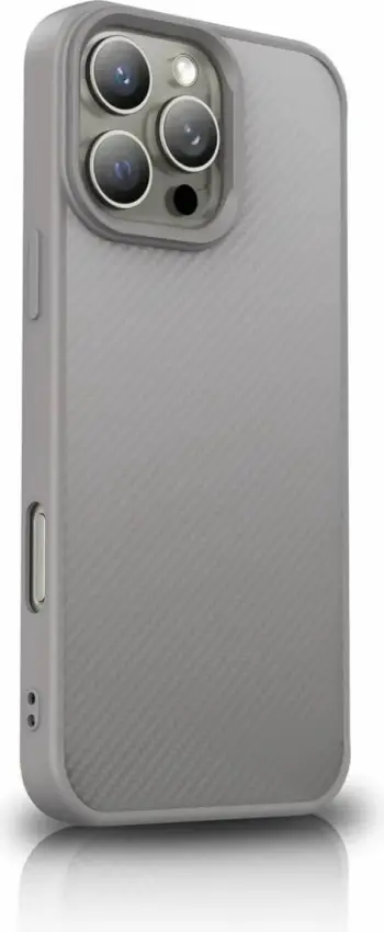Mbështjellës Wozinsky Carbon Fiber me MagSafe për Samsung Galaxy S25+, Gri