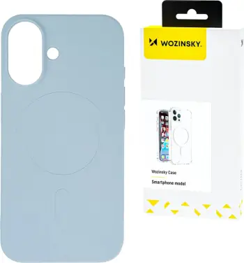 Mbështjellës Wozinsky Silicone Case MagSafe për Samsung Galaxy S25, Blu