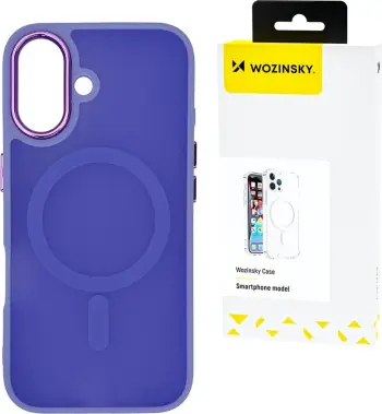 Mbështjellës Wozinsky Fashion Case me MagSafe për Samsung Galaxy S24 FE, Violet