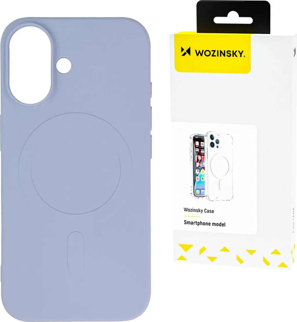 Mbështjellës Wozinsky Liquid Silicone Case MagSafe për Samsung Galaxy S24 FE, Violet - 1