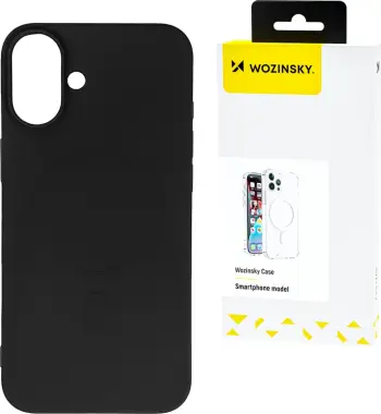 Mbështjellës silikon Wozinsky për Samsung Galaxy S25+, MagSafe, i zi