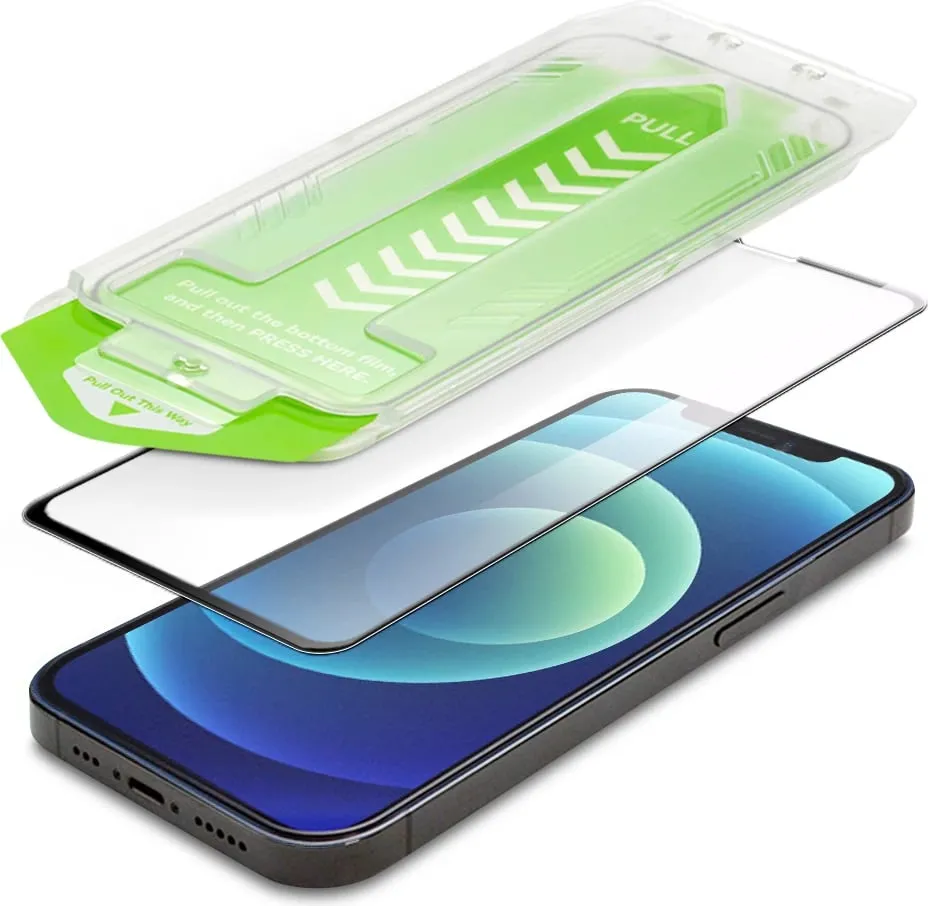 Xham i temperuar Wozinsky Premium Glass me kornizë montimi për iPhone 14 Plus, zi - 4