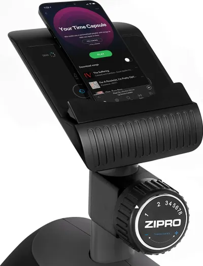 Biçikletë magnetike për ushtrime Zipro Vision, e hirtë / zezë - 10