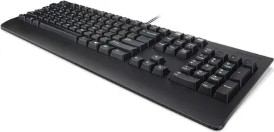 Tastierë Lenovo, me kabllo, Nordic, e zezë - 1
