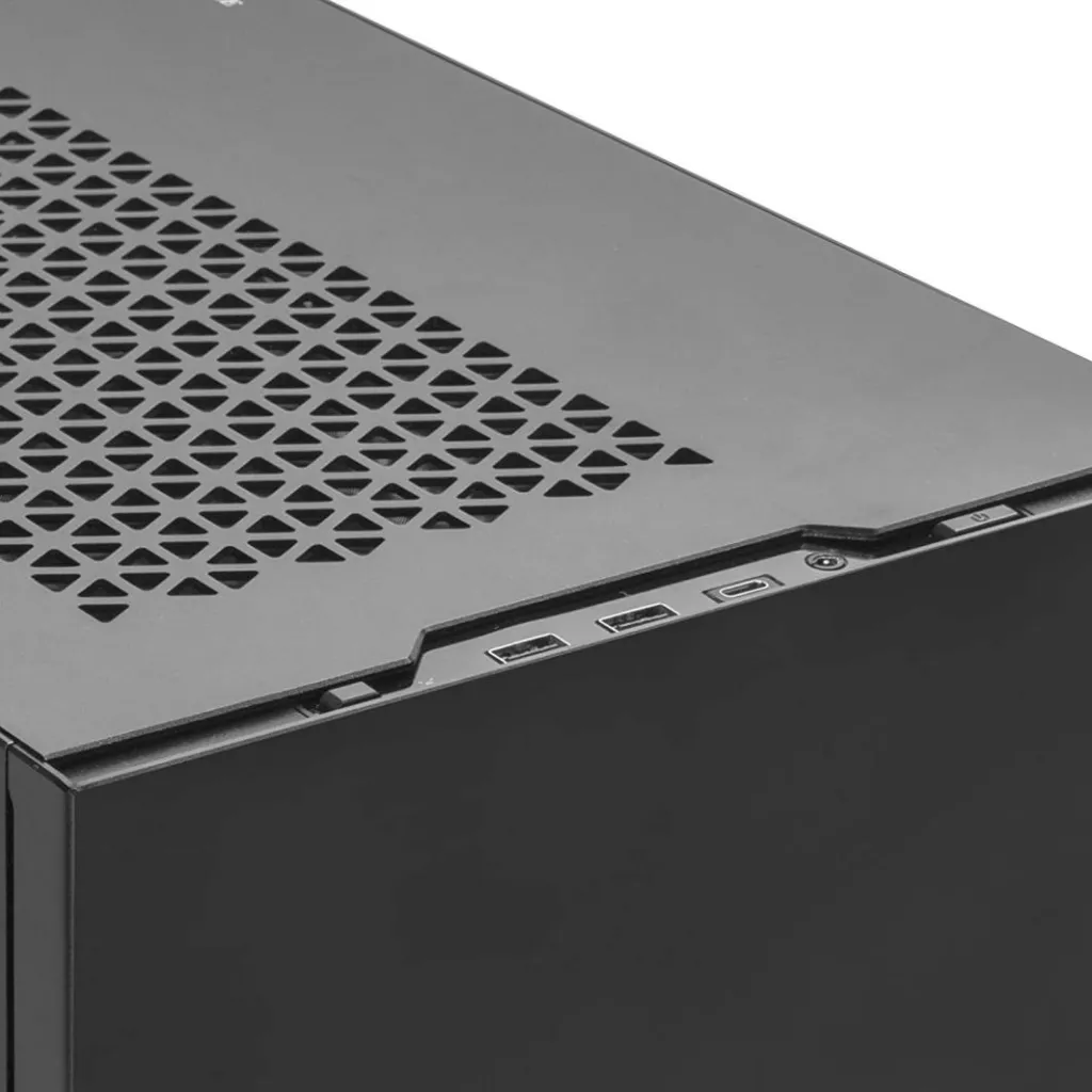 Kasë SilverStone Sugo 15, e zezë, Micro Tower - 12