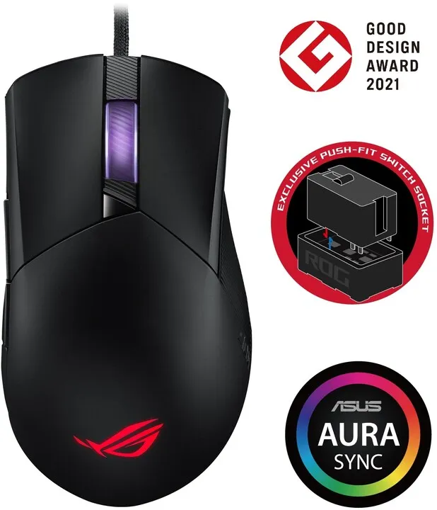 Maus ASUS ROG Gladius III, i zi - 2