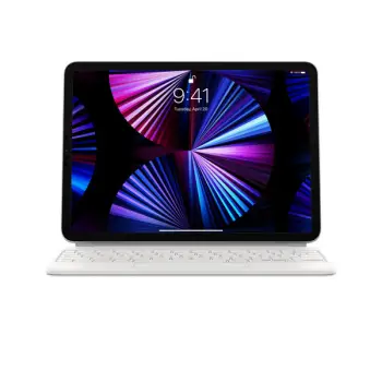 Apple Magic Keyboard for iPad Air 4/5 and iPad Pro 11-inch (3rd), International English, White