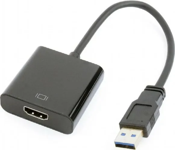 Përshtatës Gembird, USB në HDMI, i zi - 1