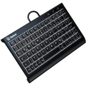 Tastierë KeySonic TAS KSK-3011ELC, Super-Mini, DE