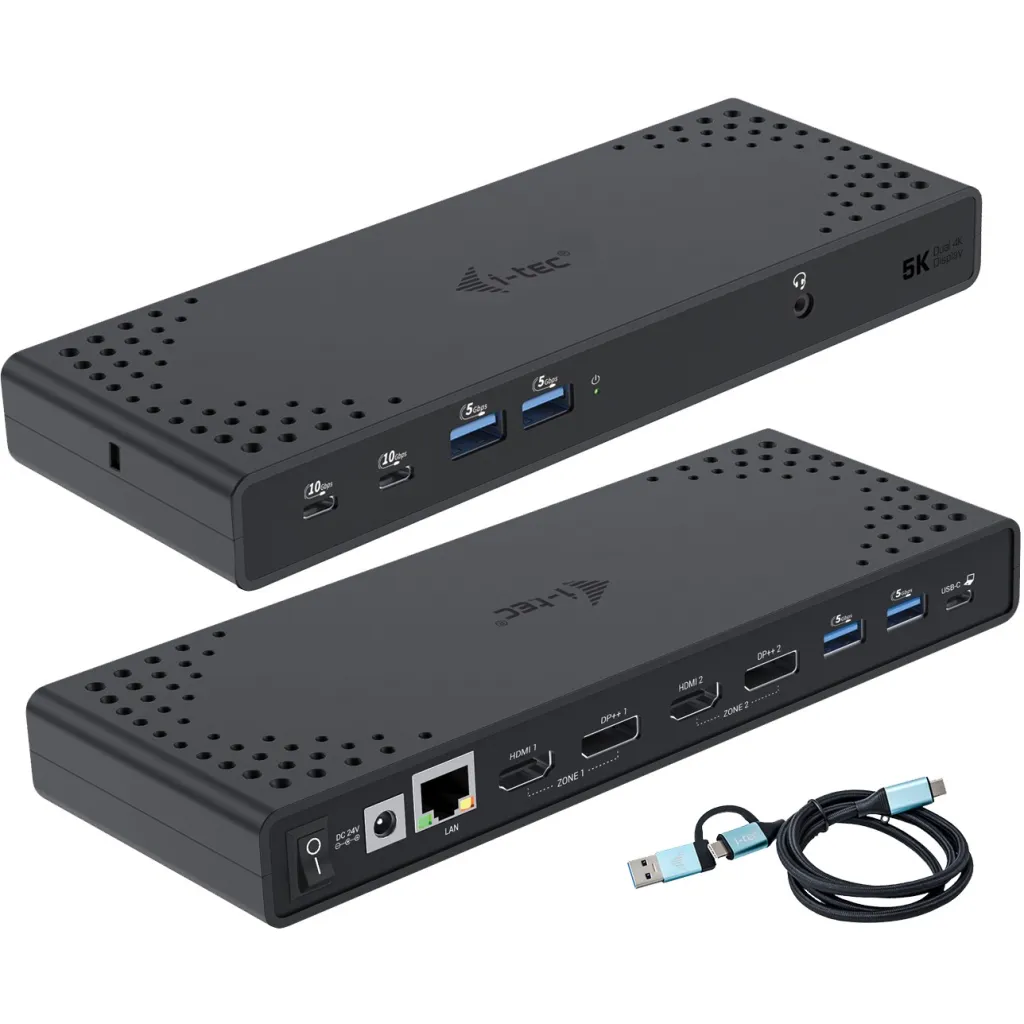 Docking Station D I-TEC, USB C - 1