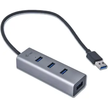 USB Hub D I-TEC, USB 3.0, METAL, 4 porte