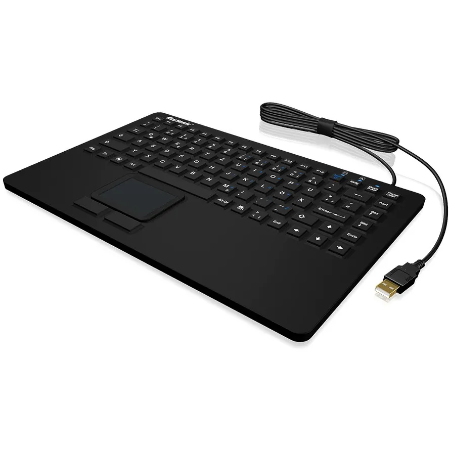 Tastierë Keysonic KSK-5230IN IP68, Touchpad, US - 1