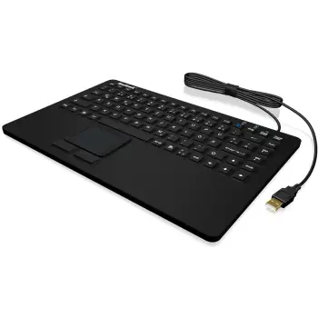Tastierë Keysonic KSK-5230IN IP68, Touchpad, US