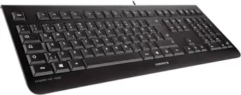 Tastierë Cherry KC1000 / USB / QWERTZ / E zezë