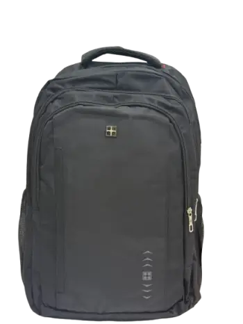 Çantë për Laptop S9001 / B53-88 / 18 Inch / Polyester / Waterproof / Soft handle / E zezë