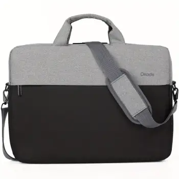Çantë për Laptop Okade T52 / B53-10 / 13-14 Inch / Polyester / Waterproof / Anti-splash / Trolley sleeve / Lightweigh / E zezë