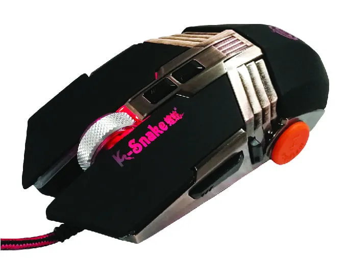 Maus Gaming K-Snake G5 / RGB/ USB / 3200 DPI / I zi - 1