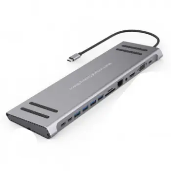Dockingstation OT-9199A Type-C Multi Function 4k 14 in 1