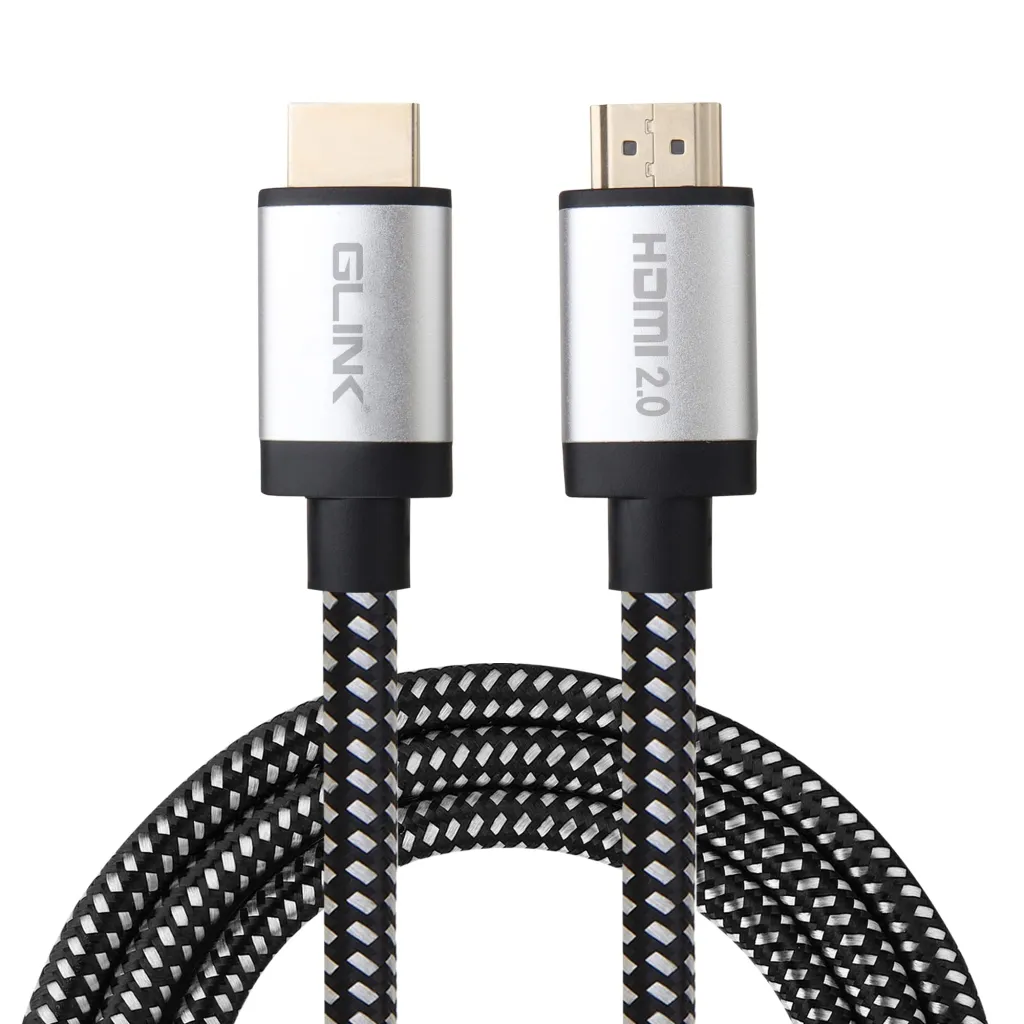 Kabllo Glink HDMI 2.0 4K GL-201 5M / e zezë - 1