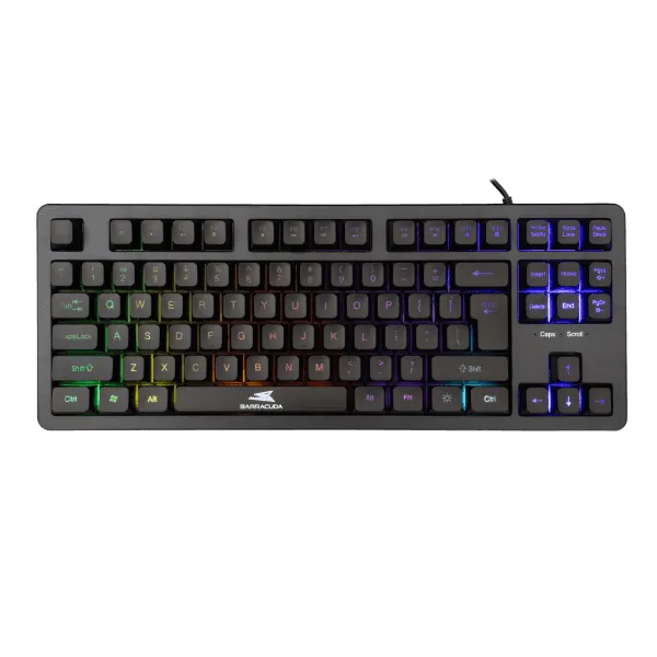 Tastiere Gaming Baracuda BGK-01114 US, e zezë - 1