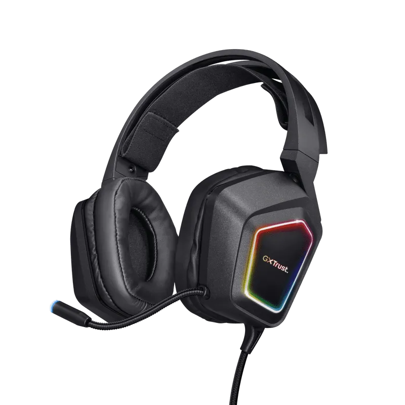 Kufje Gaming Trust GXT450 / Blizz 7.1 / RGB / USB / Audio Jack / E zezë - 1