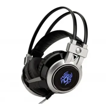 Kufje Gaming YORO F45 / Over-Ear / E zezë