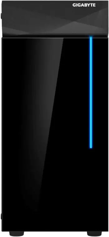 PC Case Gigabyte C200 Glass / ATX / Mid Tower / Mini-ITX/m-ATX/ATX / 2xUSB 3.0 / RGB LED Switch / Reset Button