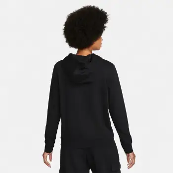 Nike Women’s Sportswear Phoenix Fleece Oversized Sweatshirt – Black/Sail