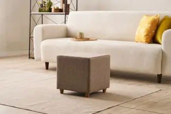 Puf Atelier del Sofa, Olimpos, ngjyrë kafe