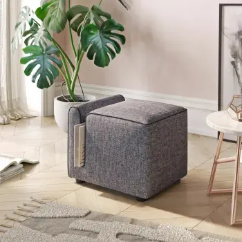 Puf Atelier del Sofa, Paris, ngjyrë gri