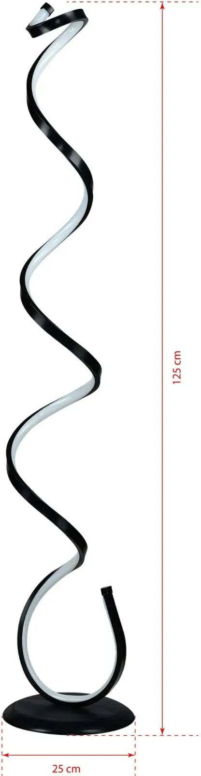 Llambë dyshemeje Opviq, Cobra, e bardhë e zezë - 4