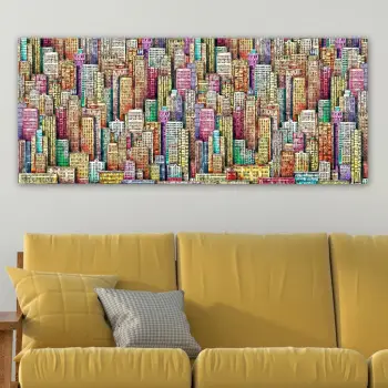 Pikturë dekorative në kanavacë, shumëngjyrëshe, Wallity YTY1045861546_50120, 50x120cm