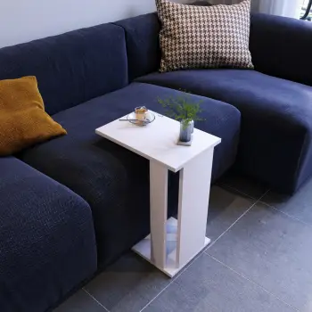 Tavolinë anësore Hanah Home, Pasific C, pambuk i çelët