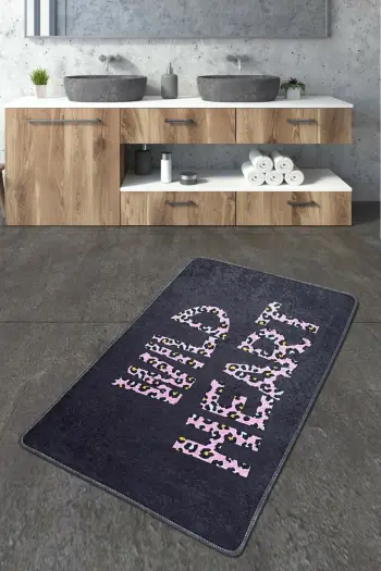 Tapet për banjo Mijölnir, Wild Heart, shumëngjyrësh, 70x120cm