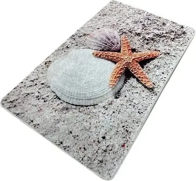 Tapet për banjo Mijölnir, model Starfish, shumëngjyrësh, 80x100cm - 1