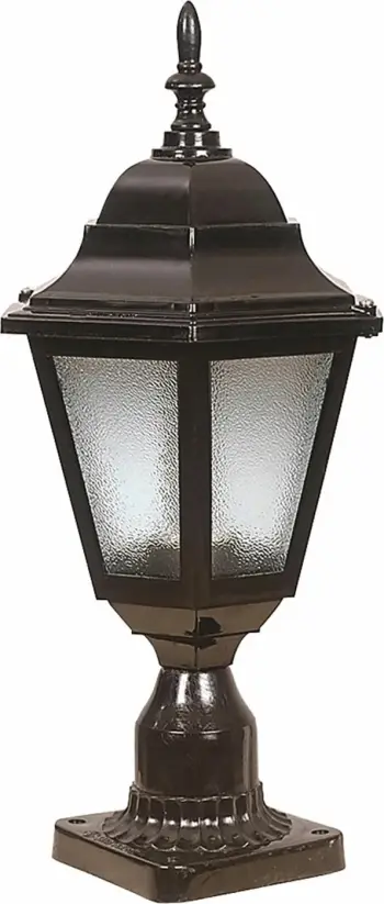 Llambë muri për jashtë Opviq, e zezë, BSU-68206-BSY-K