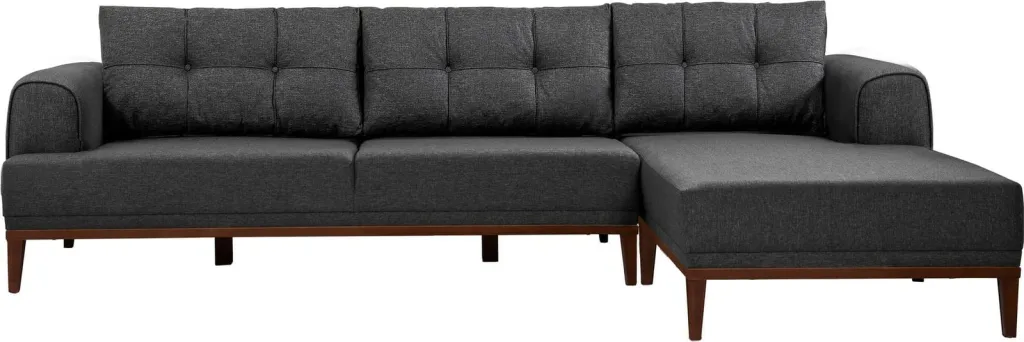 Këndore Atelier del Sofa, Vina, anthracite dhe walnut - 5