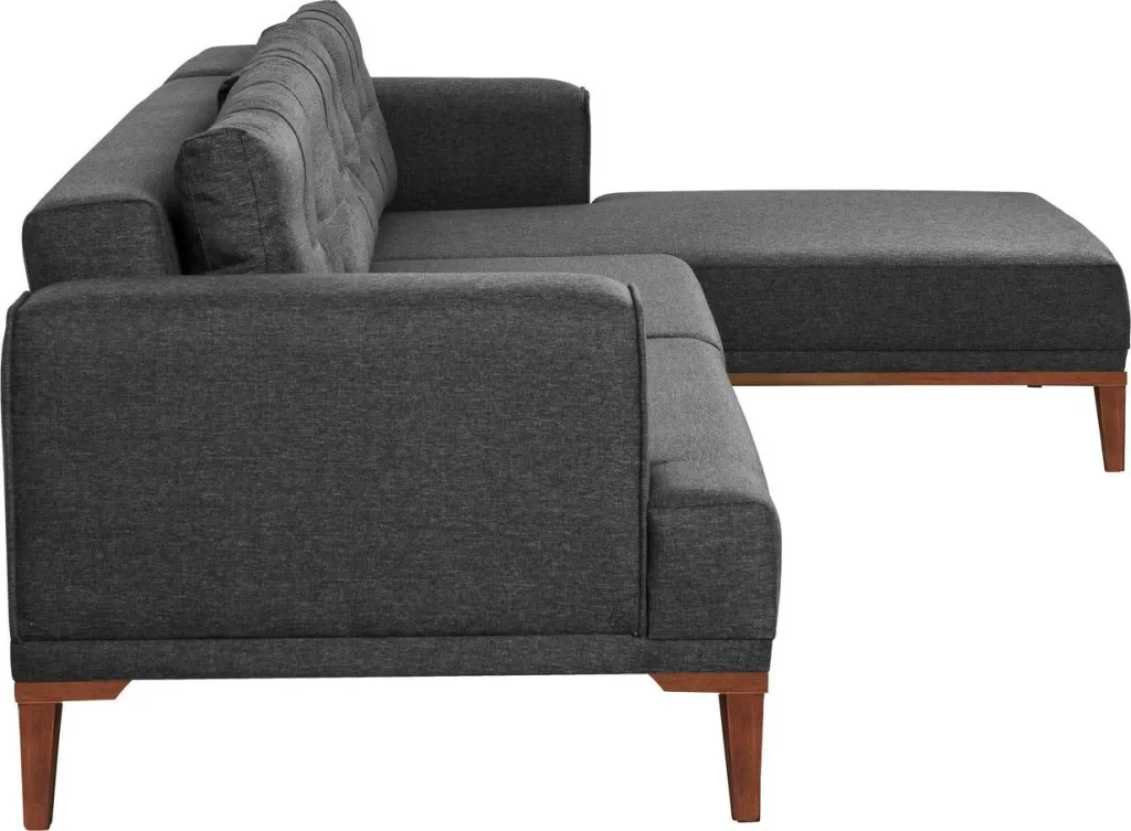 Këndore Atelier del Sofa, Vina, anthracite dhe walnut - 7