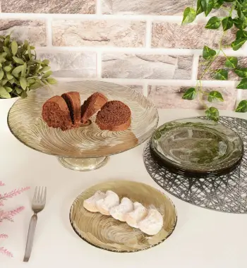 Set për shërbim torte (7 copë), Hermia, Elisya 7PTFS