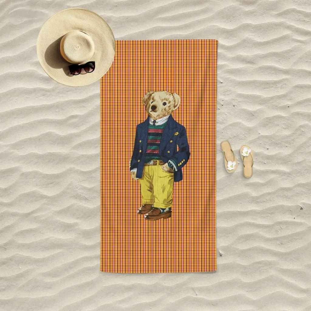 Peshqir plazhi Mijölnir, ari lodër, portokalli - 2